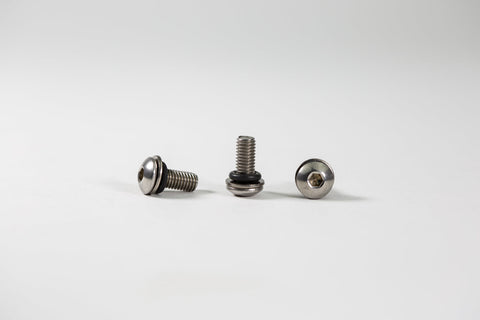 449SS Skid Pad Hardware Kit - 5x10 / 5x12 Button Heads With Washer and O-Ring - Woodcraft Technologies