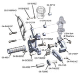 05-0137B Kawasaki ZX-4RR Complete Rearset