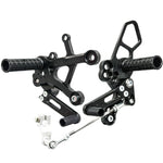 05-0144B Kawasaki Ninja 400 2018-20 Z400 2018-20 Complete Rearset Kit w/ Pedals - STD/GP Shift - Woodcraft Technologies