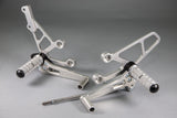 05-0220B Suzuki GSXR600 1997-2000 GSXR750 1996-99 SV650 1999-02 SV650S 1999-2002 Complete Rearset Kit W/Pedals - Woodcraft Technologies