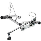 05-0335 Honda CBR600RR 2003-06 Rearset W/Shift Pedal - Woodcraft Technologies