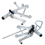 05-0440B Yamaha YZF-R6 1999-02 Complete Rearset Kit w/ Pedals - STD Shift - Woodcraft Technologies