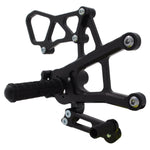 05-0454B Yamaha YZF-R1 2015-20 YZF-R1M 2015-20 YZF-R1S 2015-19 Complete Rearset Kit w/ Pedals - STD/GP Shift - Woodcraft Technologies