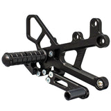 05-0457B Yamaha YZF-R6 2006-20 Complete Rearset Kit w/ Pedals - GP Shift - Woodcraft Technologies