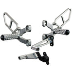 05-0610B Ducati  748 1994-02, 916 1993-99, 996 1999-01, 998 2002-03 Complete Rearset Kit w/ Pedals - STD/GP Shift - Woodcraft Technologies