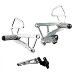 05-0620B Ducati 620 2003, 750 1999-06, 800 2003-06,900 1997-02 1000SS 2002-06 Paul Smart Replica/Sport Classic Complete Rearset Kit w/ Pedals - STD/GP Shift - Woodcraft Technologies