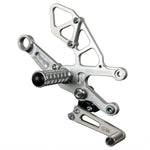 05-0742B Aprila RSV4 2011-16, Tuono V4 2011-16 Complete Rearset Kit w/ Pedals - STD Shift - Woodcraft Technologies