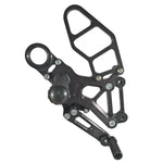 05-0755B BMW S1000RR 2015-19 All Models Complete Rearset Kit w/ Pedals - STD/GP Shift - Woodcraft Technologies