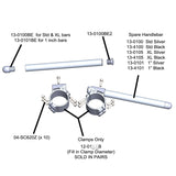 3 Piece Split Clip-ons (with special 1" bars) - Woodcraft Technologies