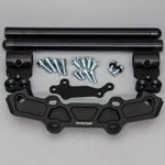 Clipon Adapter Plate w/ Std. Black Bars Yamaha FZ-09 2014-17, XSR900 2016-2020, FJ-09 2015-2016 - Woodcraft Technologies