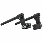 BMW R Nine T Pure-Scrambler 43mm 3 Inch Clip-on Riser Assembly with Standard Black Bars - Woodcraft Technologies