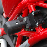 50-0660STD Ducati Monster 696/796/1100 2009-13 Frame Slider Kit - Woodcraft Technologies