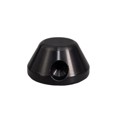 Domed 1599 Slider Puck, Black Plastic - Woodcraft Technologies