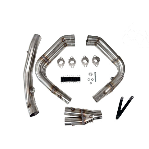 75-0137 Kawasaki ZX-4RR Header Front Section Evo/Megaphone