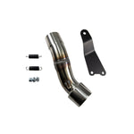 Triumph 1050 Speed Triple 2011-15 Slipon Adapter, Evo Megaphone (12225) - Woodcraft Technologies